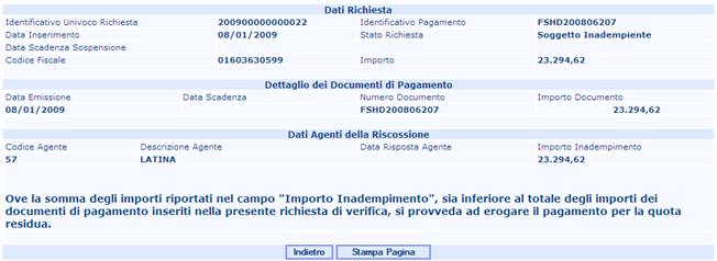 dettaglio inadempiente